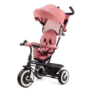KINDERKRAFT - Dětská tříkolka ASTON Rose pink