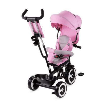 KINDERKRAFT - Dětská tříkolka ASTON růžová