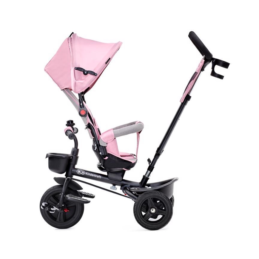 KINDERKRAFT - Dětská tříkolka AVEO růžová