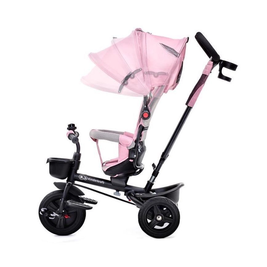 KINDERKRAFT - Dětská tříkolka AVEO růžová