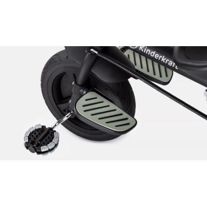 KINDERKRAFT - Dětská tříkolka AVEO šedá