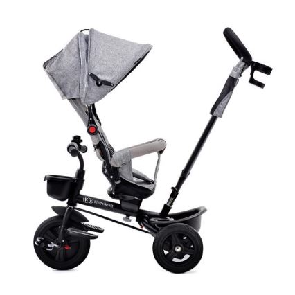 KINDERKRAFT - Dětská tříkolka AVEO šedá
