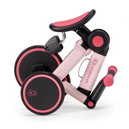 KINDERKRAFT - Dětské odrážedlo 3v1 4TRIKE růžová