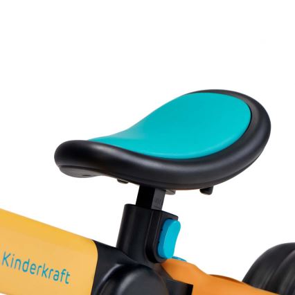 KINDERKRAFT - Dětské odrážedlo 3v1 4TRIKE žlutá/tyrkysová