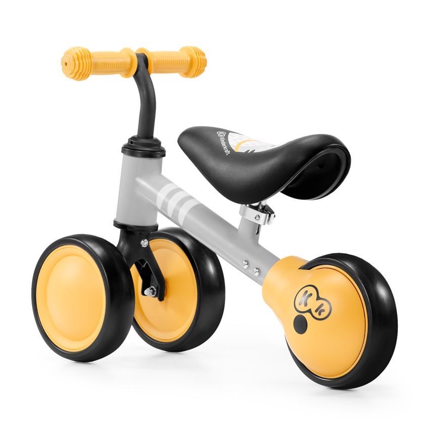 KINDERKRAFT - Dětské odrážedlo MINI CUTIE žlutá