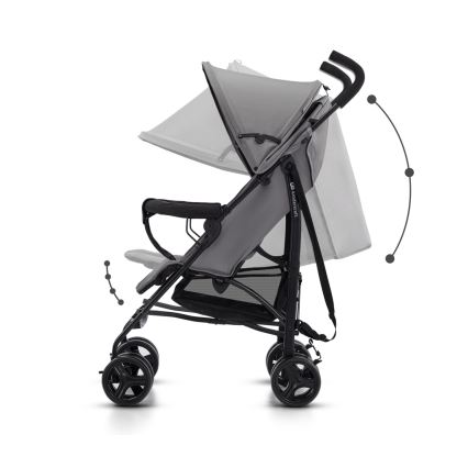 KINDERKRAFT - Golfový kočárek TIK Stone grey