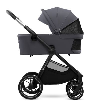KINDERKRAFT - Kombinovaný kočárek 2v1 NEA 2 Dark grey