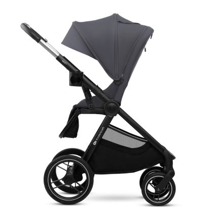 KINDERKRAFT - Kombinovaný kočárek 2v1 NEA 2 Dark grey