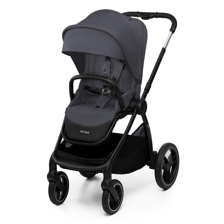 KINDERKRAFT - Kombinovaný kočárek 2v1 NEA 2 Dark grey