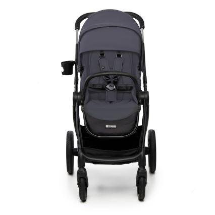 KINDERKRAFT - Kombinovaný kočárek 2v1 NEA 2 Dark grey