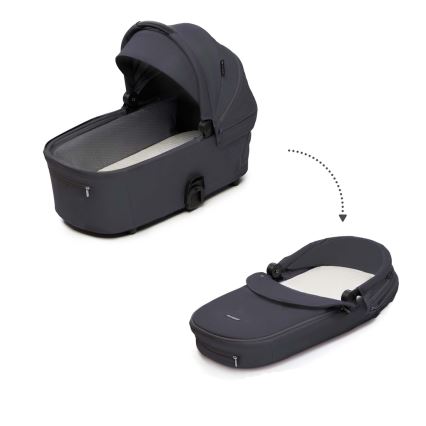 KINDERKRAFT - Kombinovaný kočárek 2v1 NEA 2 Dark grey