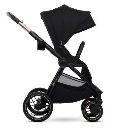 KINDERKRAFT - Kombinovaný kočárek 2v1 NEA 2 Midnight black