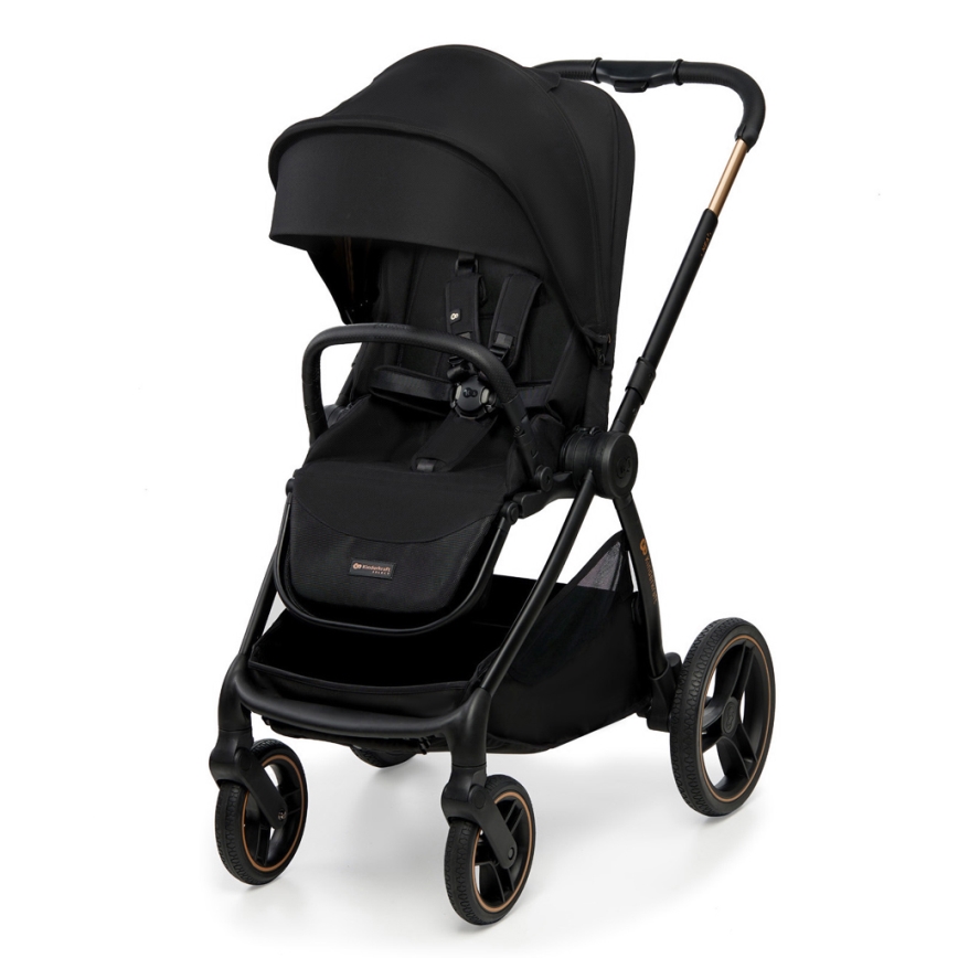 KINDERKRAFT - Kombinovaný kočárek 2v1 NEA 2 Midnight black