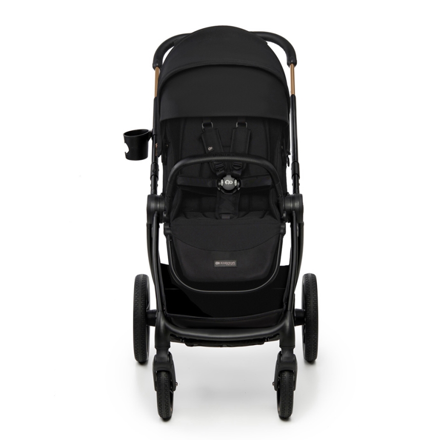 KINDERKRAFT - Kombinovaný kočárek 2v1 NEA 2 Midnight black
