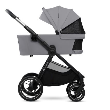 KINDERKRAFT - Kombinovaný kočárek 2v1 NEA 2 Platinum grey