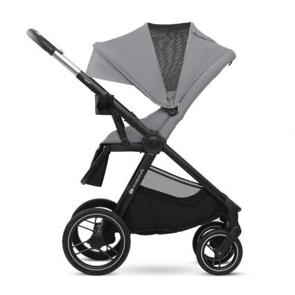KINDERKRAFT - Kombinovaný kočárek 2v1 NEA 2 Platinum grey