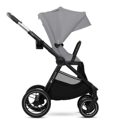 KINDERKRAFT - Kombinovaný kočárek 2v1 NEA 2 Platinum grey
