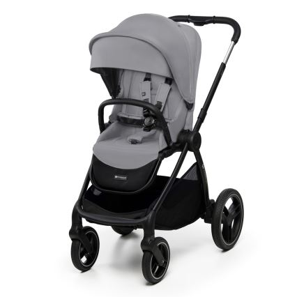 KINDERKRAFT - Kombinovaný kočárek 2v1 NEA 2 Platinum grey