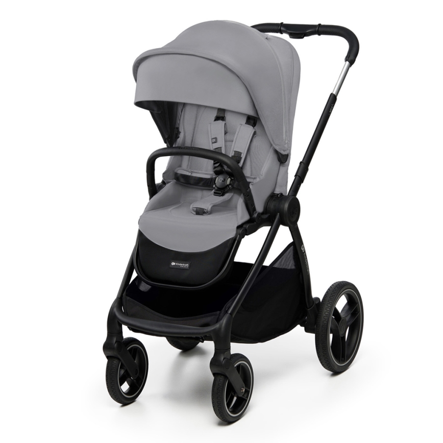 KINDERKRAFT - Kombinovaný kočárek 2v1 NEA 2 Platinum grey