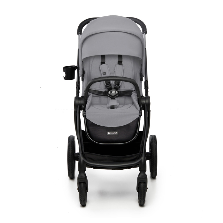 KINDERKRAFT - Kombinovaný kočárek 2v1 NEA 2 Platinum grey