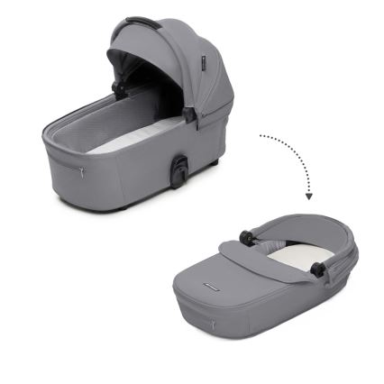 KINDERKRAFT - Kombinovaný kočárek 2v1 NEA 2 Platinum grey