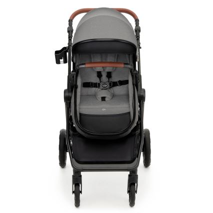 KINDERKRAFT - Kombinovaný kočárek 3v1 ESME Moonlight grey + autosedačka MINK PRO
