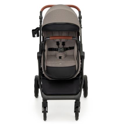 KINDERKRAFT - Kombinovaný kočárek 3v1 ESME Sand beige + autosedačka MINK PRO