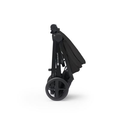 KINDERKRAFT - Kombinovaný kočárek 3v1 NEWLY Classic black  + autosedačka MINK PRO