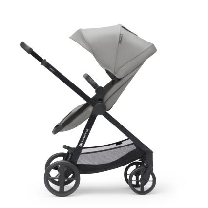 KINDERKRAFT - Kombinovaný kočárek 3v1 NEWLY Moonlight grey  + autosedačka MINK PRO
