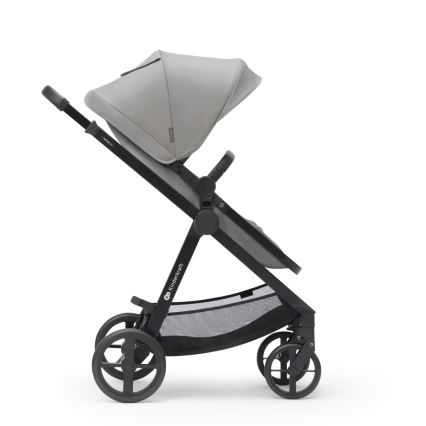 KINDERKRAFT - Kombinovaný kočárek 3v1 NEWLY Moonlight grey  + autosedačka MINK PRO