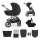 KINDERKRAFT - Kombinovaný kočárek 3v1 PRIME 3 Venezian Black