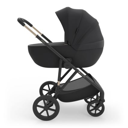KINDERKRAFT - Kombinovaný kočárek 3v1 PRIME 3 Venezian Black