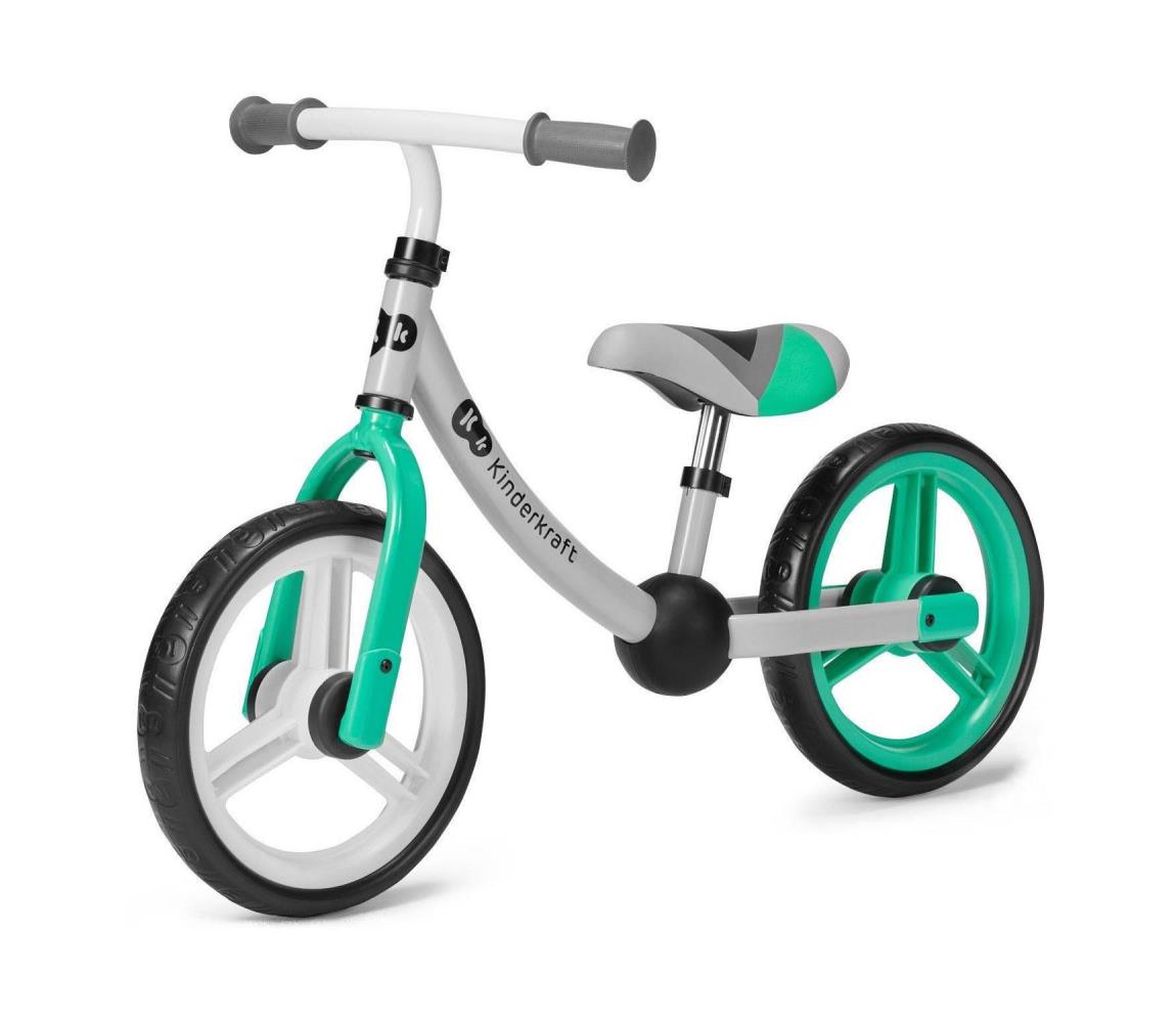 Kinderkraft KINDERKRAFT - Odrážedlo 2WAY tyrkysová AG0378