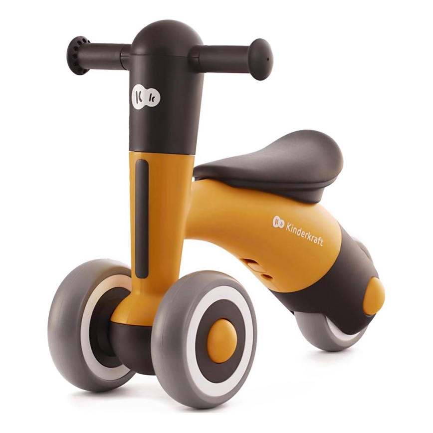 KINDERKRAFT - Odrážedlo MINIBI Premium oranžová/šedá