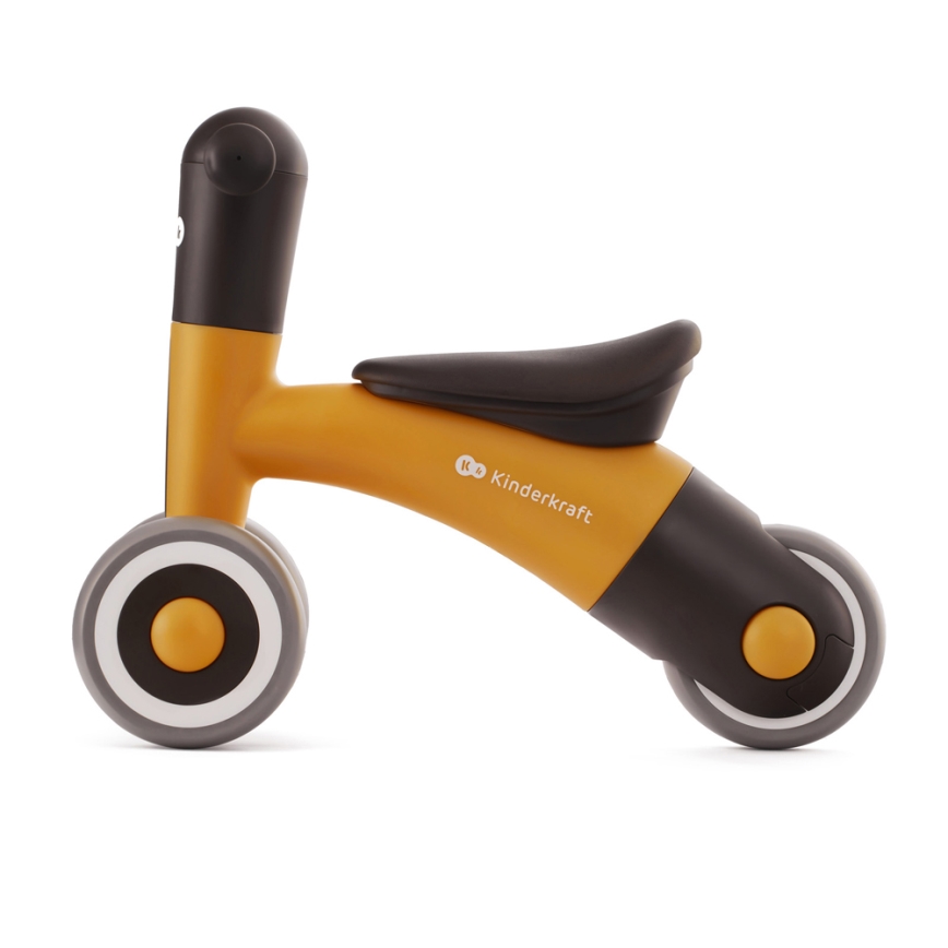 KINDERKRAFT - Odrážedlo MINIBI Premium oranžová/šedá
