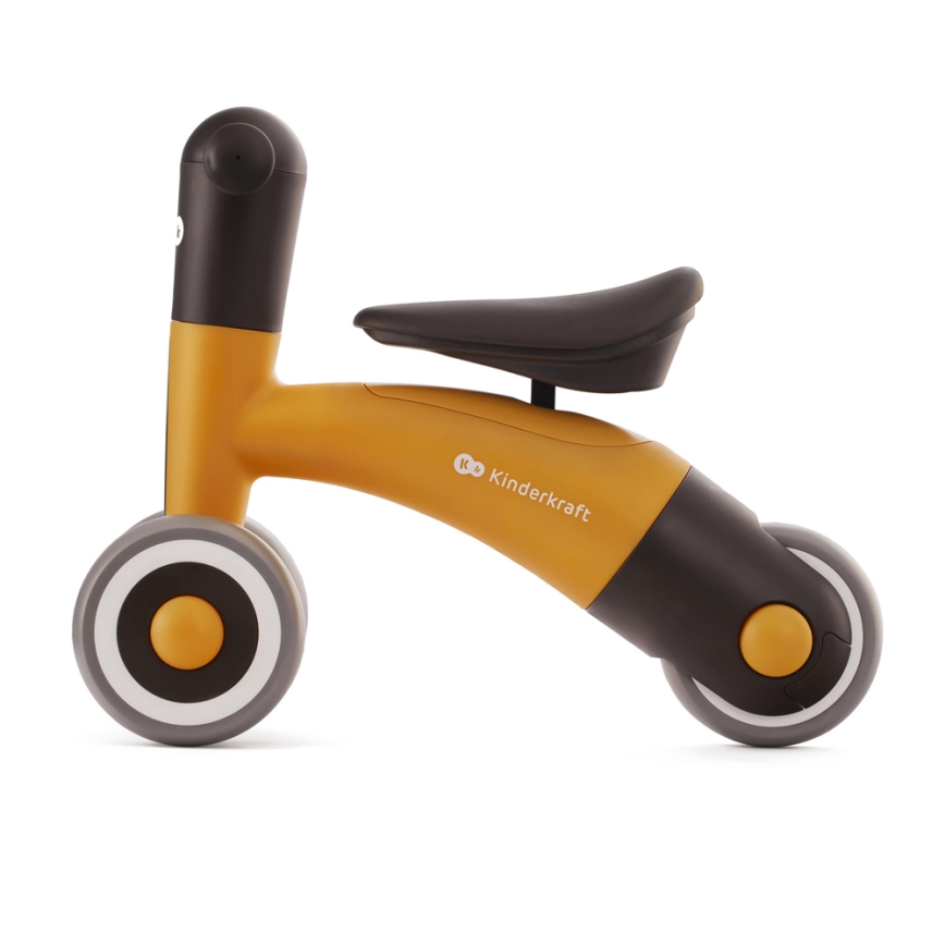 KINDERKRAFT - Odrážedlo MINIBI Premium oranžová/šedá