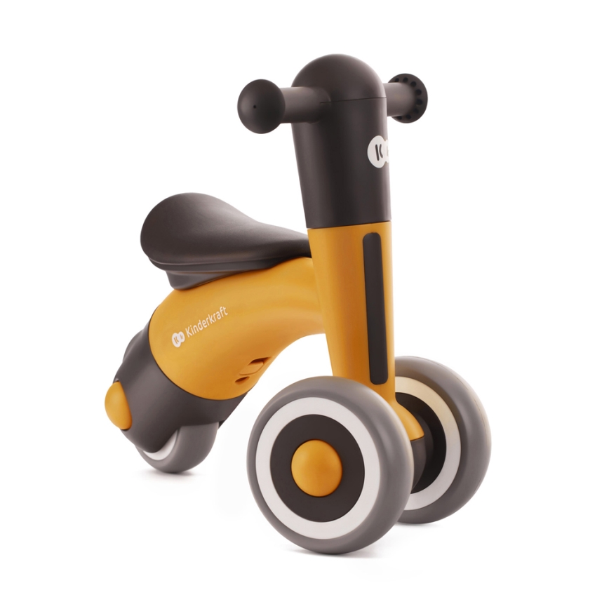KINDERKRAFT - Odrážedlo MINIBI Premium oranžová/šedá
