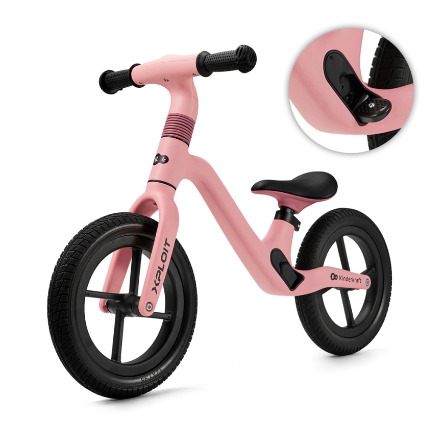 KINDERKRAFT - Odrážedlo XPLOIT Bubblegum pink