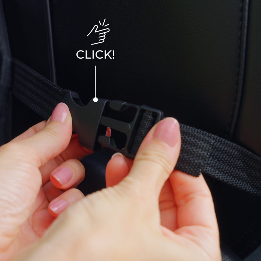 KINDERKRAFT - Organizér do auta černá