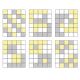 KINDERKRAFT - Pěnové puzzle LUNO 30ks šedá/žlutá