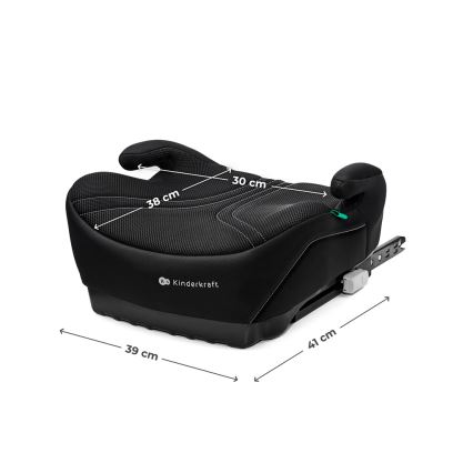 KINDERKRAFT - Podsedák do auta I-BOOST 2 PRO i-Size 125–150 cm černá