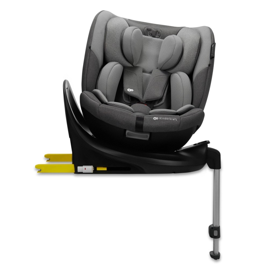 KINDERKRAFT SELECT - Autosedačka I-FIX (40-150 cm) Cool grey