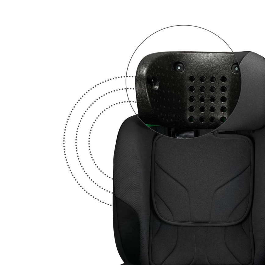 KINDERKRAFT SELECT - Autosedačka I-FIX (40-150 cm) Graphite black