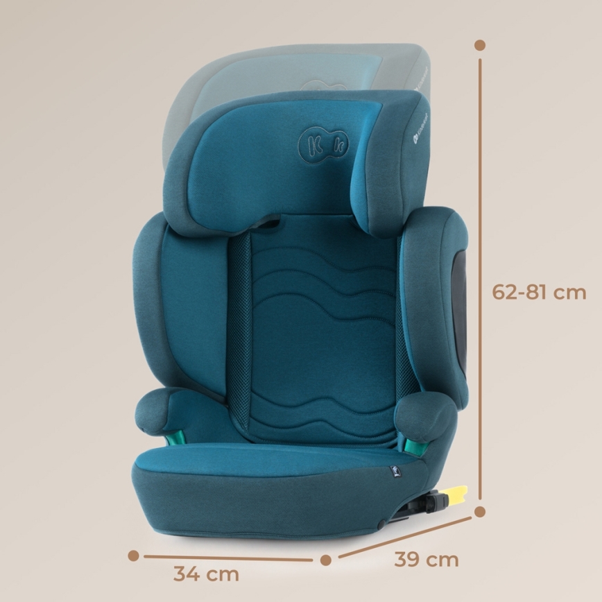 KINDERKRAFT SELECT - Autosedačka XPAND 2 i-Size (100-150 cm) Premium Harbour blue