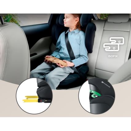KINDERKRAFT SELECT - Autosedačka XPAND 2 i-Size (100-150cm) Premium Graphite black