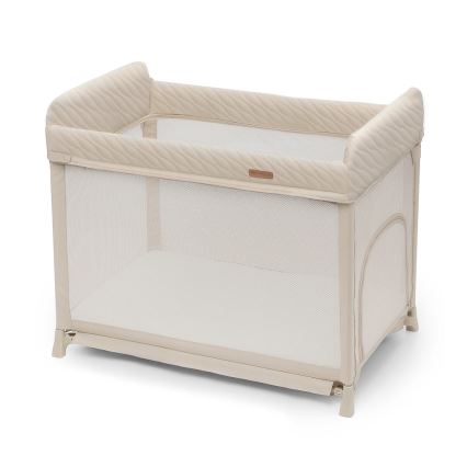 KINDERKRAFT SELECT - Cestovní postýlka MOON DREAM béžová
