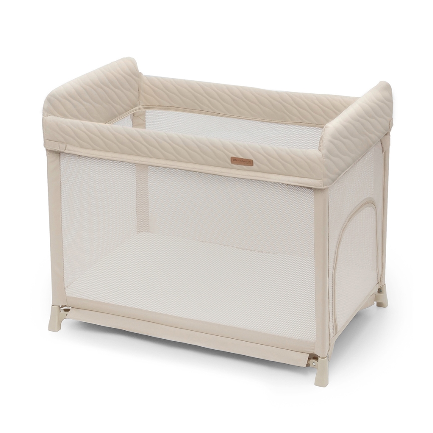 KINDERKRAFT SELECT - Cestovní postýlka MOON DREAM béžová