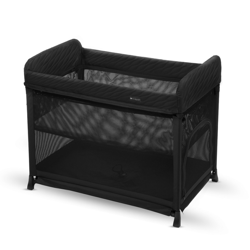 KINDERKRAFT SELECT - Cestovní postýlka MOON DREAM černá