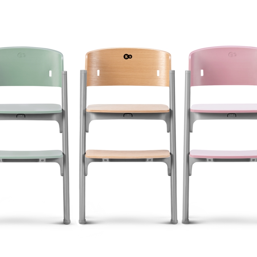 KINDERKRAFT SELECT - Dětská jídelní židle 3v1 LIVY Premium Aster pink