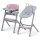 KINDERKRAFT SELECT - Dětská jídelní židle 3v1 LIVY Premium Aster pink + lehátko CALMEE